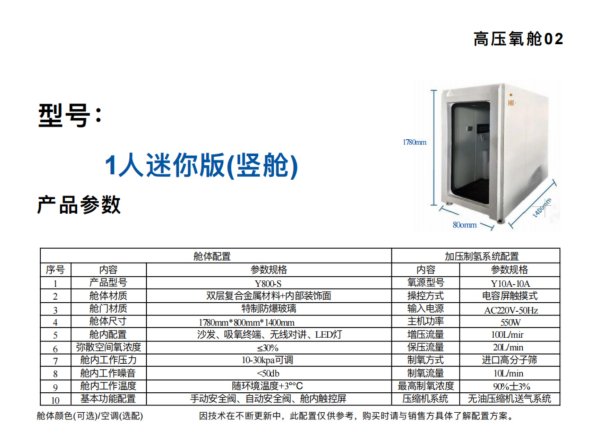 Vertical cabin